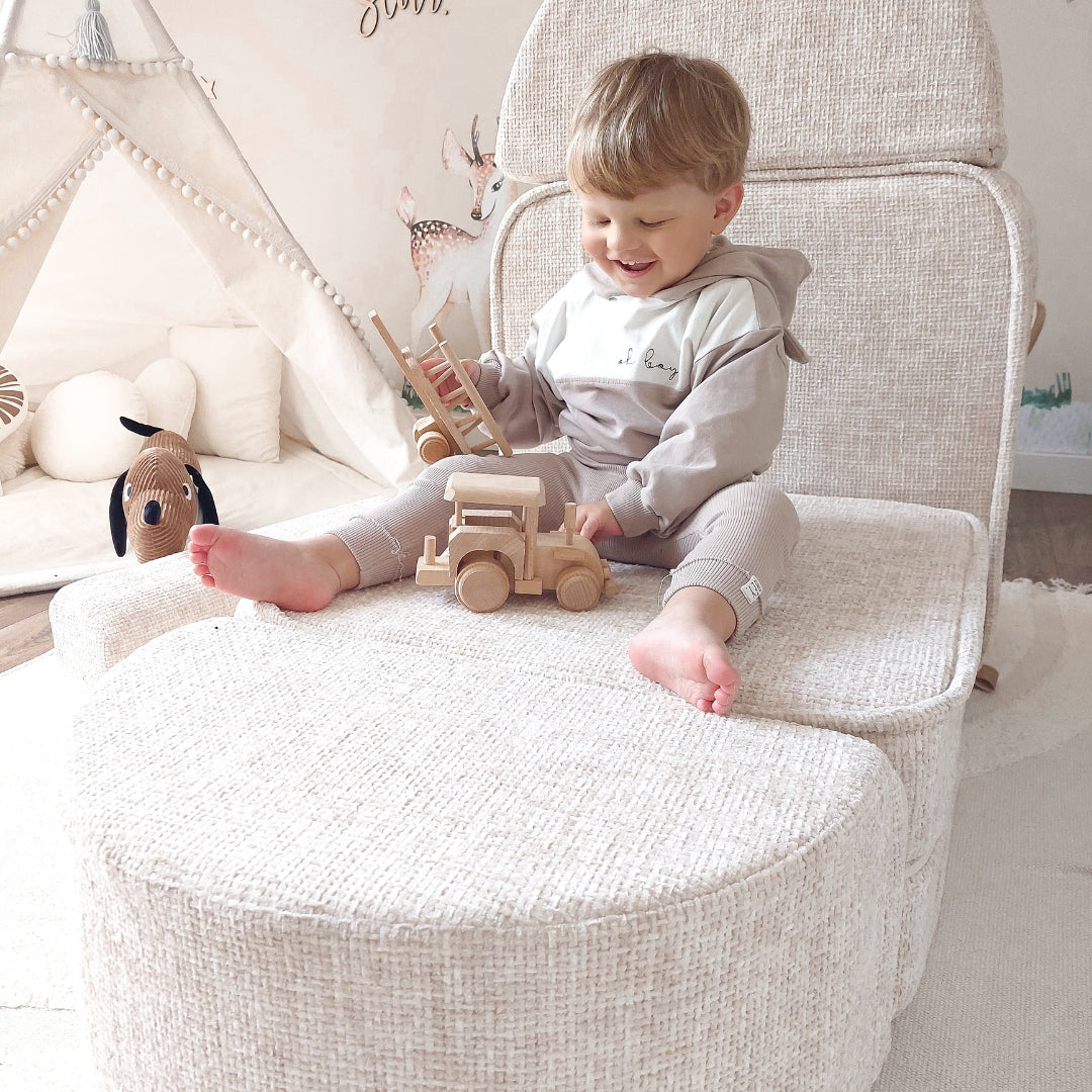 MeowBaby Play Sofa Mini Max Tangle - Marshmallow Beige