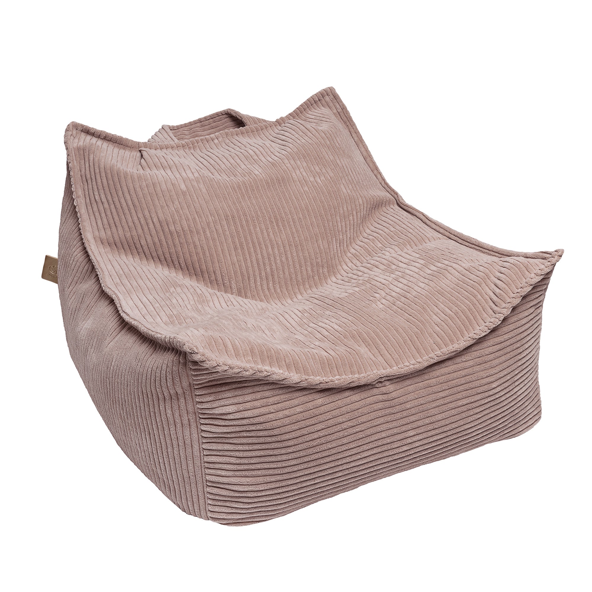 MeowBaby Beanbag Aesthetic Corduroy Square - Powder Pink 