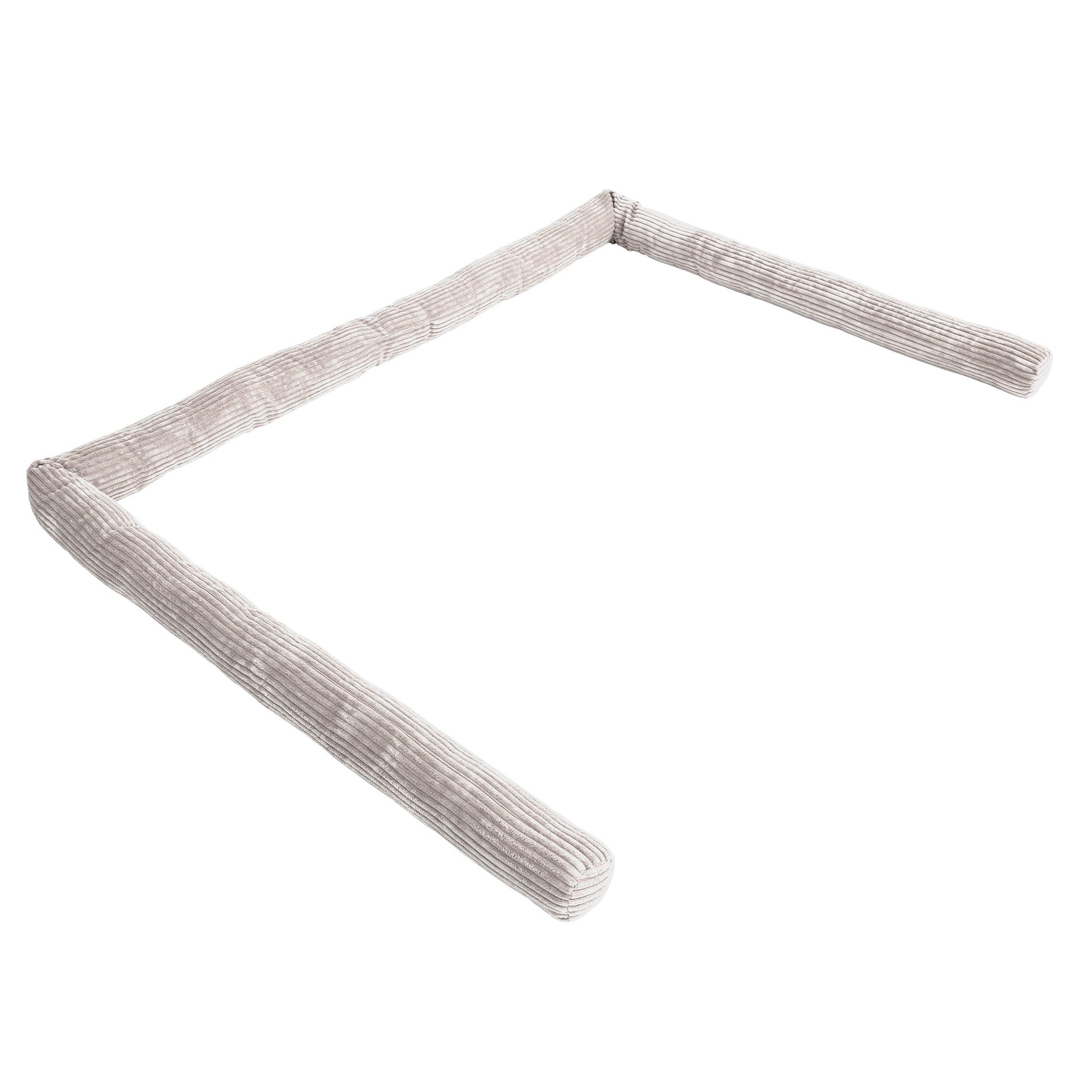 MeowBaby Bettschlange Cord, 1,5 m - Ästhetik ecru/beige