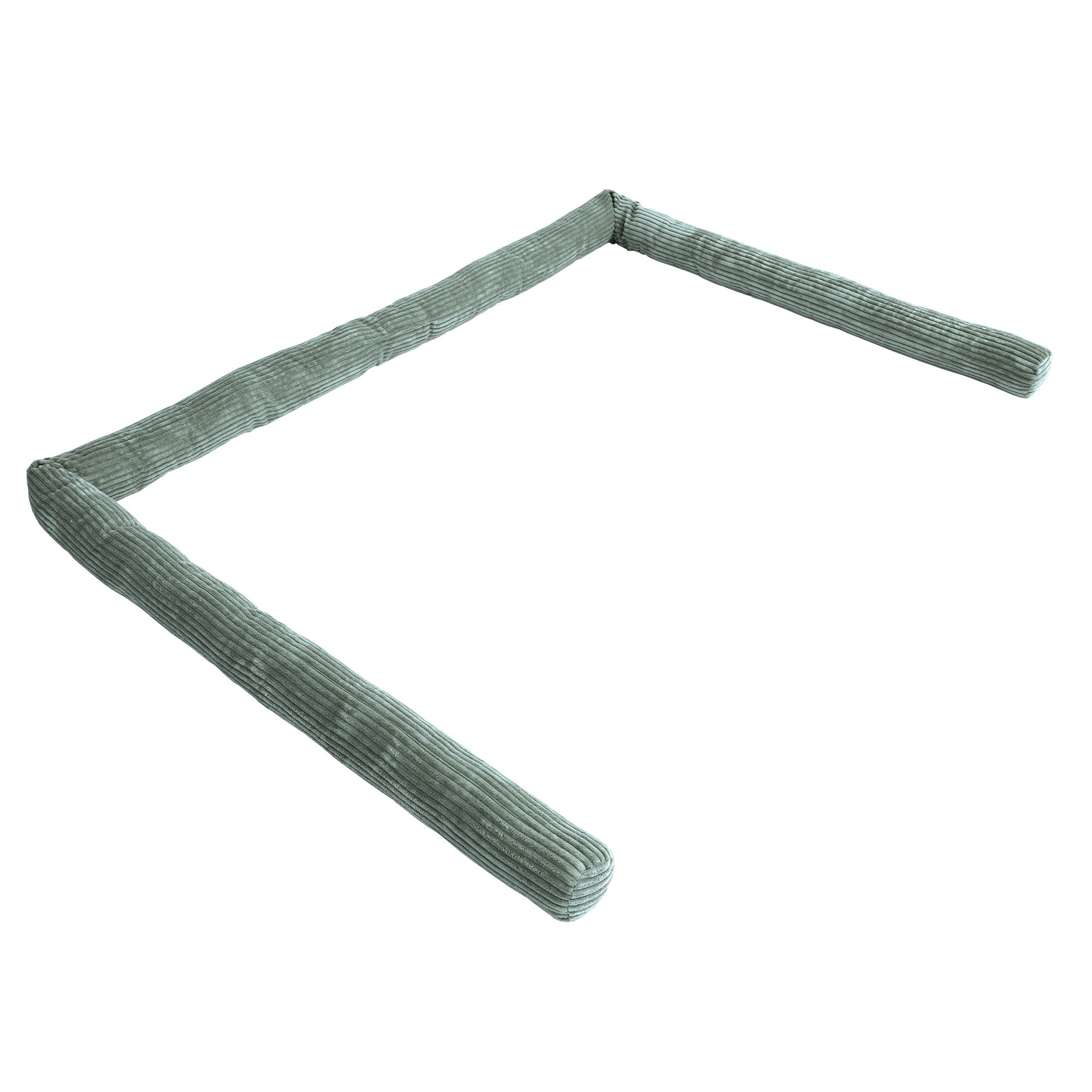MeowBaby Bettschlange Cord, 1,5 m - Ästhetik olive