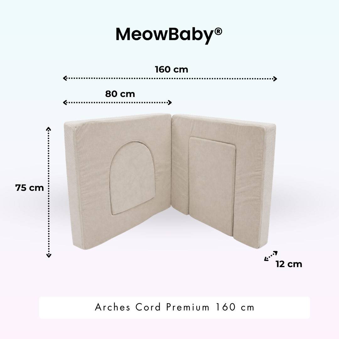 MeowBaby Arches Cord Premium 160 cm - Slim Cord Edition