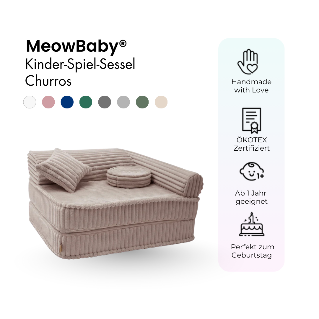 Meowbaby Kinder-Spiel-Sessel Churros