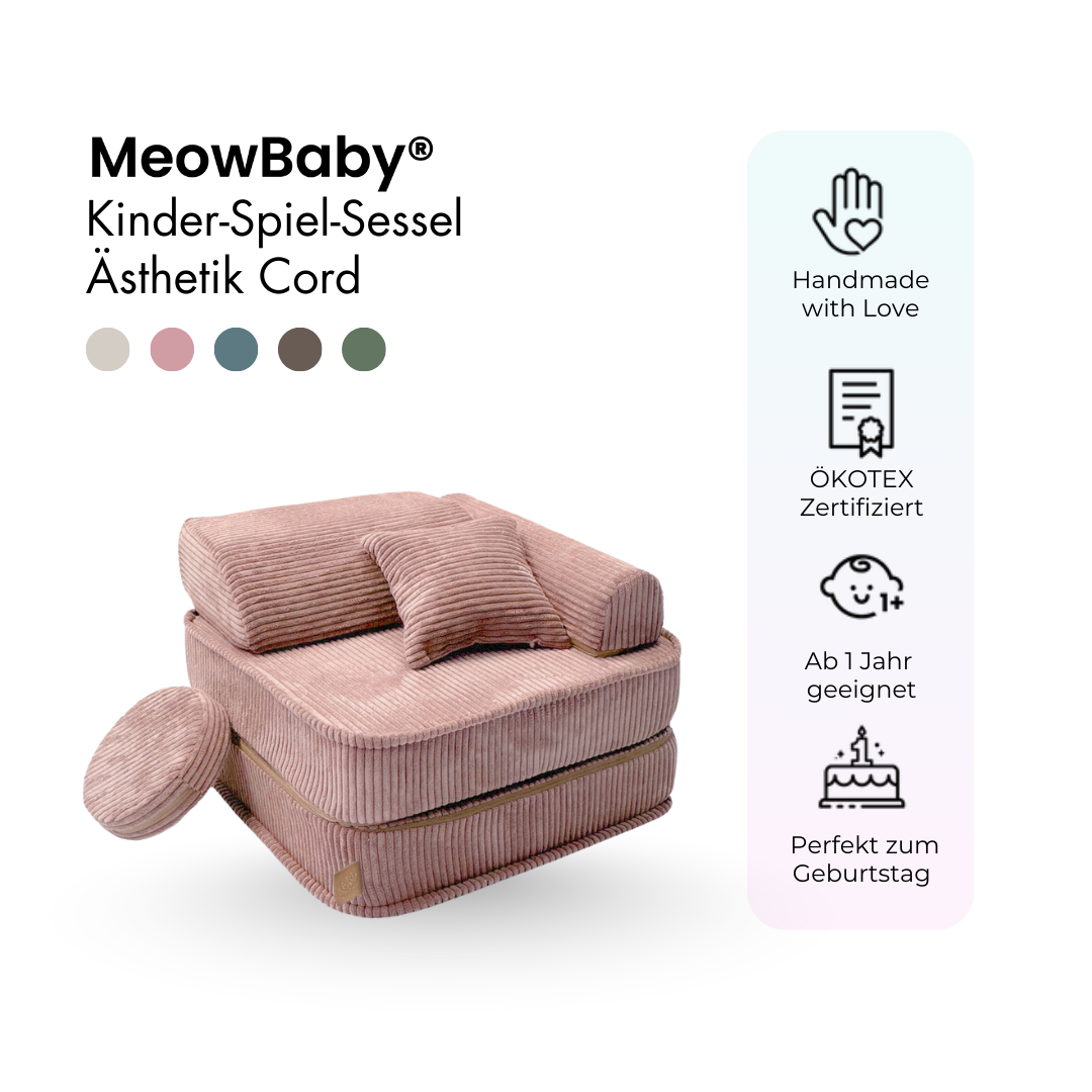 Meowbaby Kinder-Spiel-Sessel Ästhetik