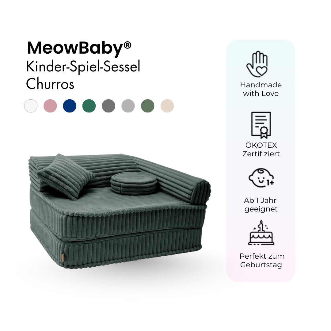 Meowbaby Kinder-Spiel-Sessel Churros