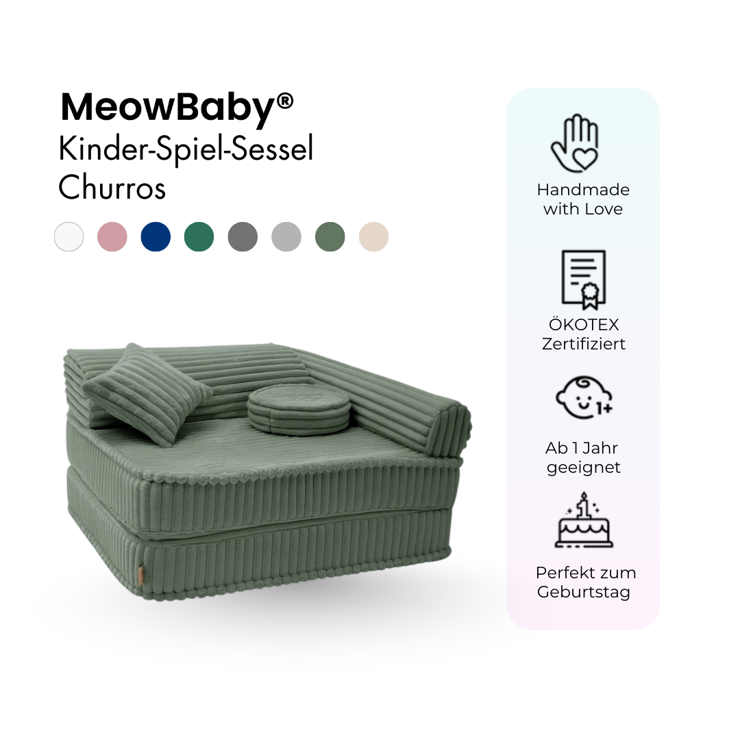 Meowbaby Kinder-Spiel-Sessel Churros