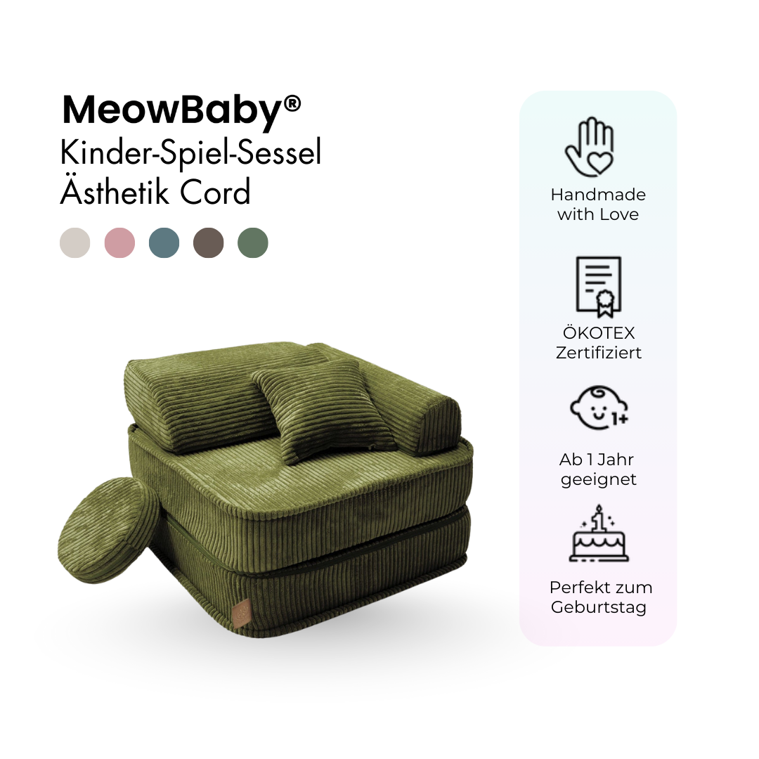 Meowbaby Kinder-Spiel-Sessel Ästhetik