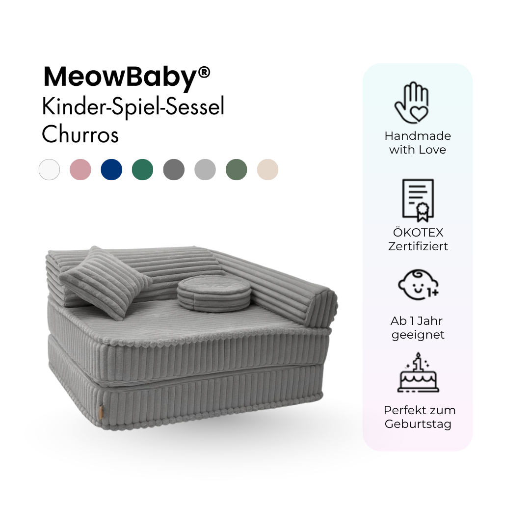 Meowbaby Kinder-Spiel-Sessel Churros
