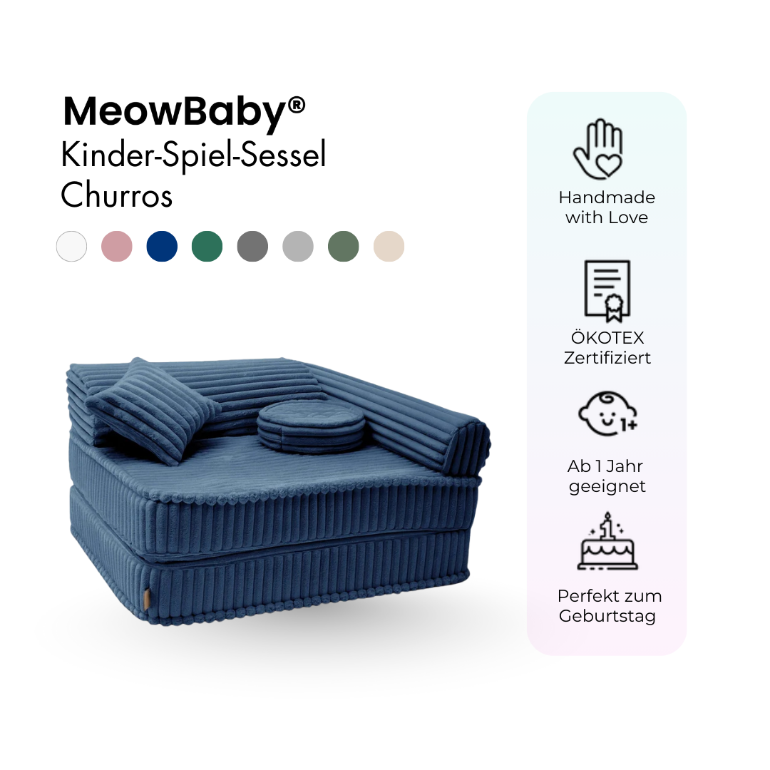 Meowbaby Kinder-Spiel-Sessel Churros