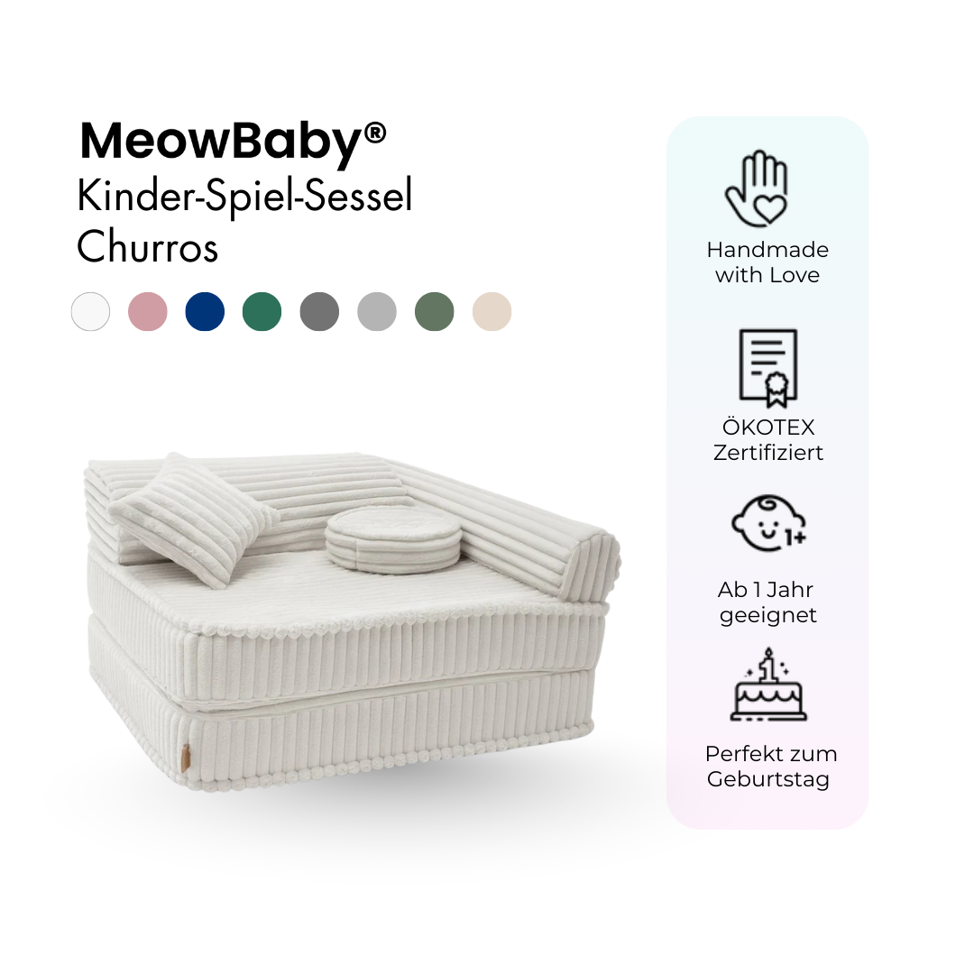 Meowbaby Kinder-Spiel-Sessel Churros