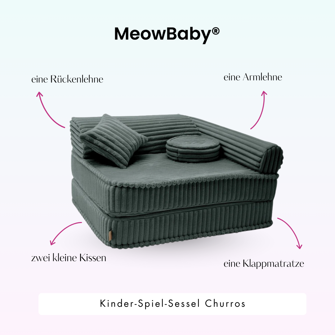 Meowbaby Kinder-Spiel-Sessel Churros