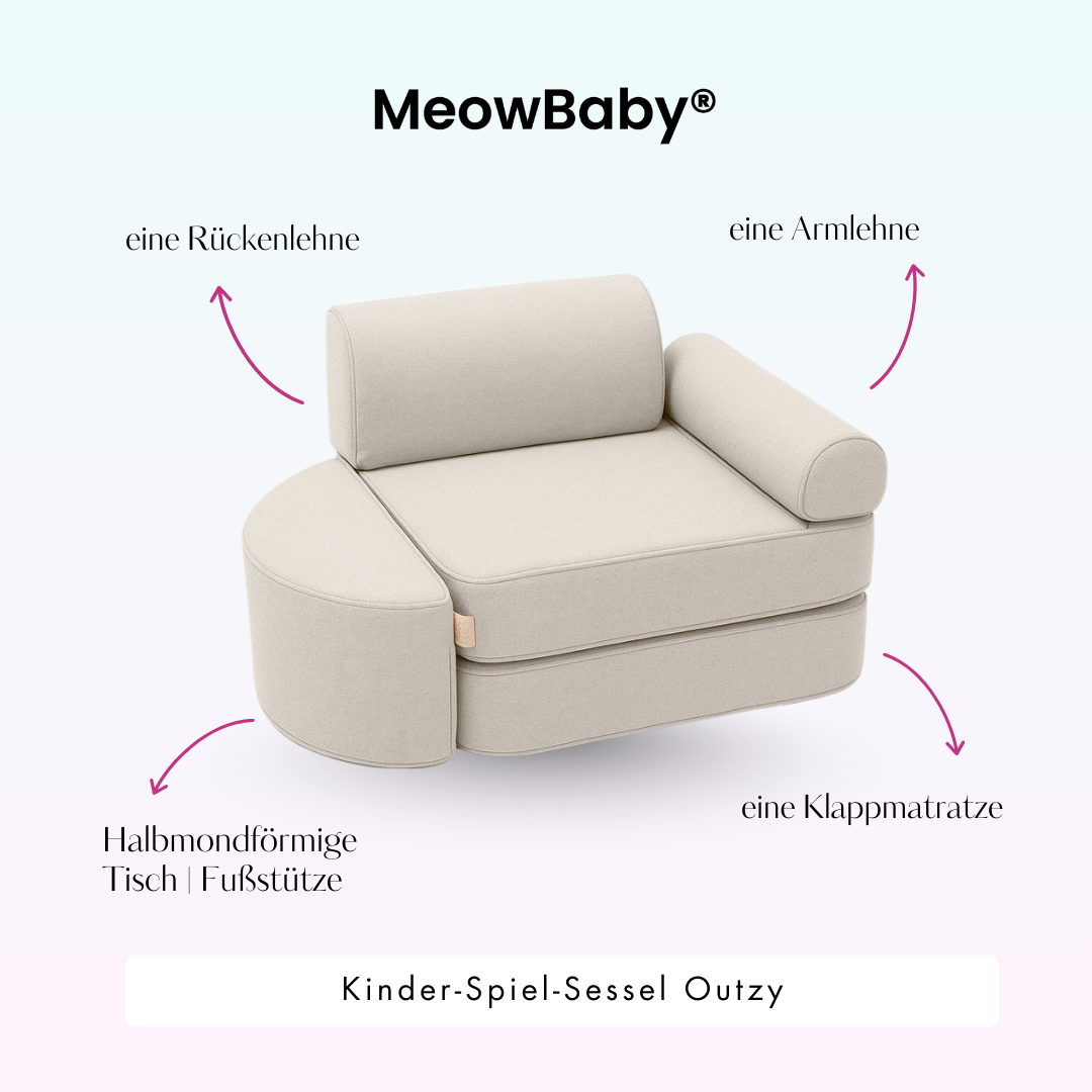 MeowBaby Outdoor Kinder-Spiel-Sessel Outzy