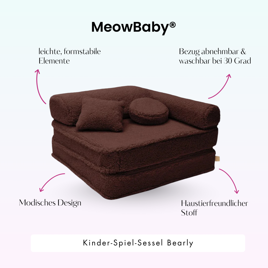 Meowbaby Kinder-Spiel-Sessel Bearly