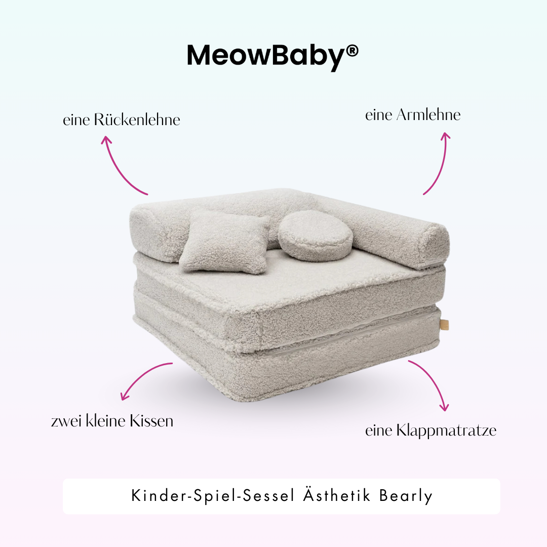 Meowbaby Kinder-Spiel-Sessel Bearly