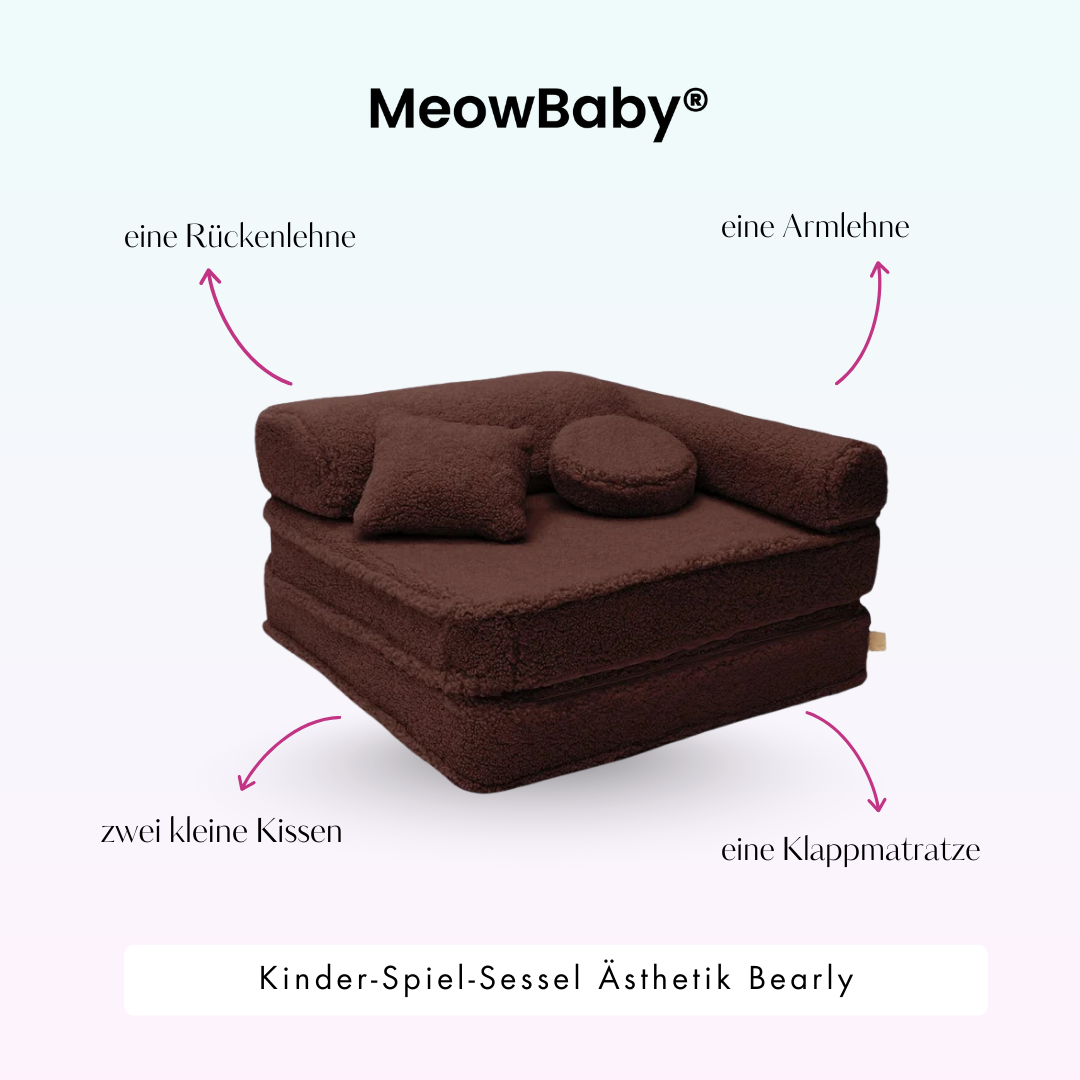 Meowbaby Kinder-Spiel-Sessel Bearly
