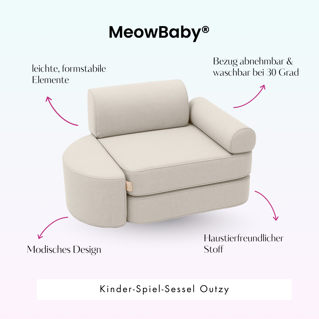 MeowBaby Outdoor Kinder-Spiel-Sessel Outzy