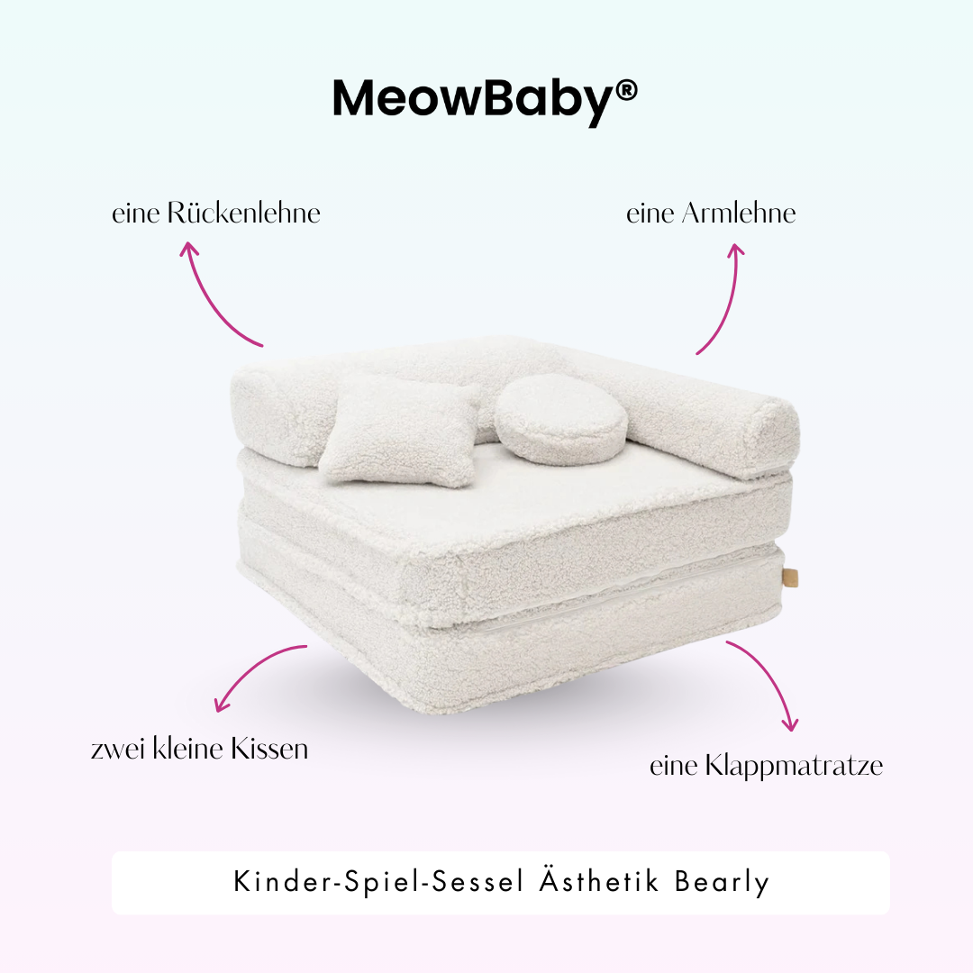 Meowbaby Kinder-Spiel-Sessel Bearly