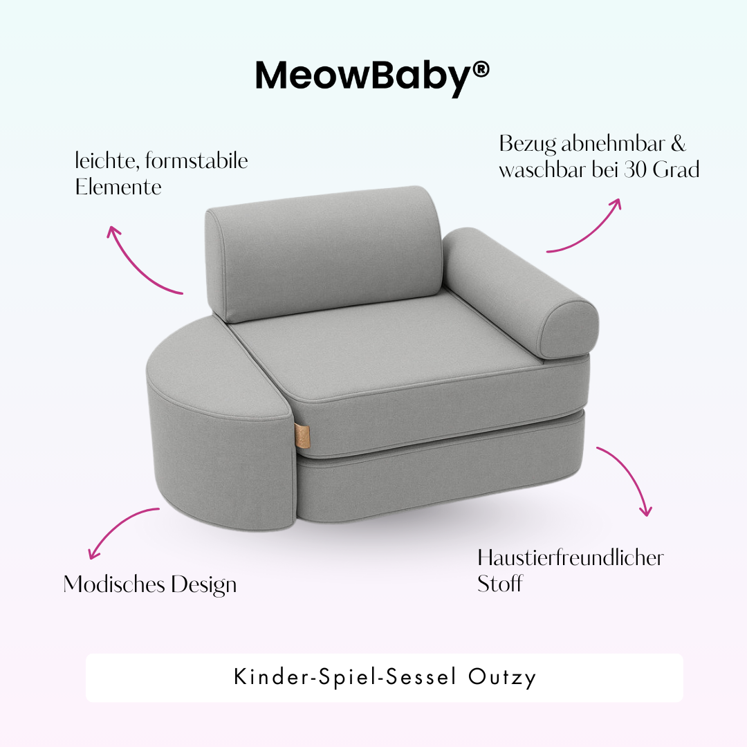 MeowBaby Outdoor Kinder-Spiel-Sessel Outzy