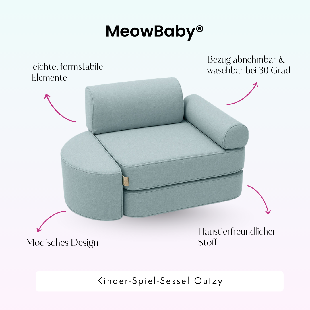 MeowBaby Outdoor Kinder-Spiel-Sessel Outzy