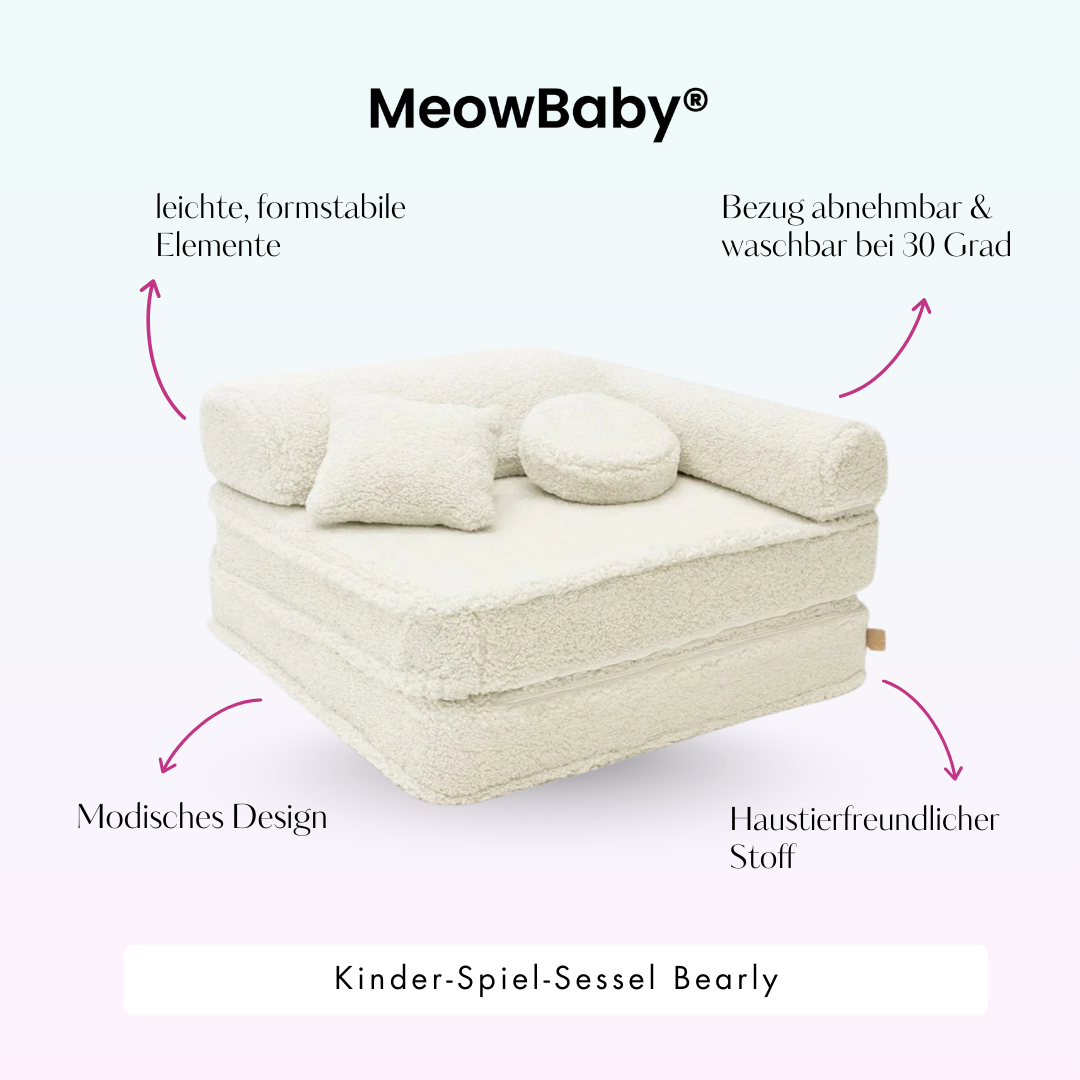 Meowbaby Kinder-Spiel-Sessel Bearly