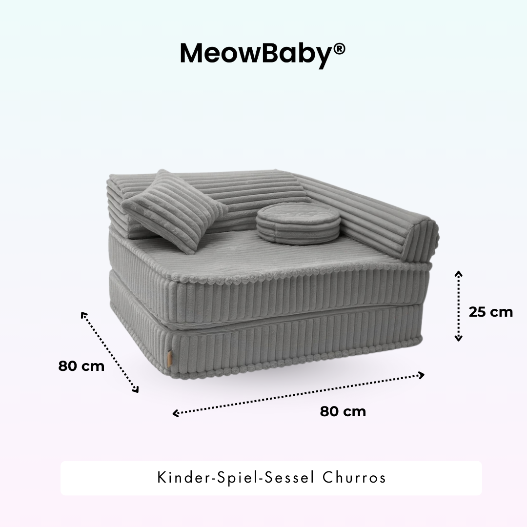 Meowbaby Kinder-Spiel-Sessel Churros