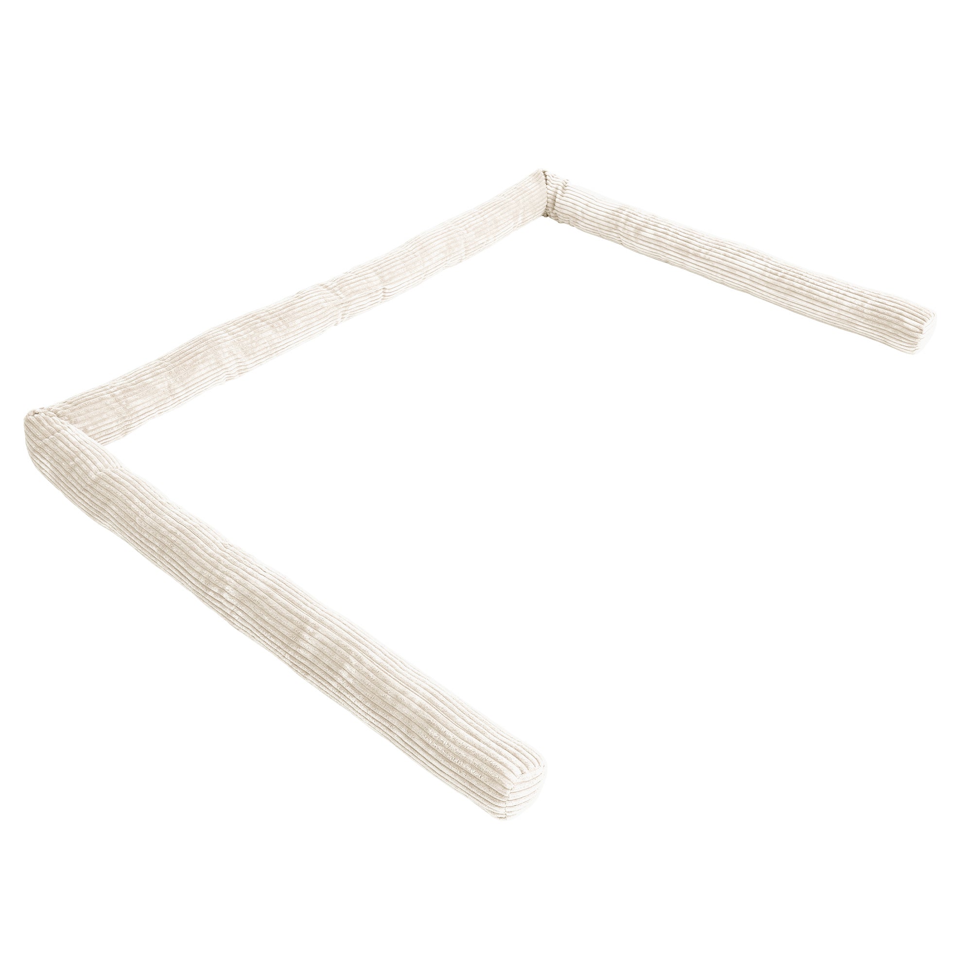 MeowBaby Bettschlange Cord, 1,5 m - Ästhetik vanilla
