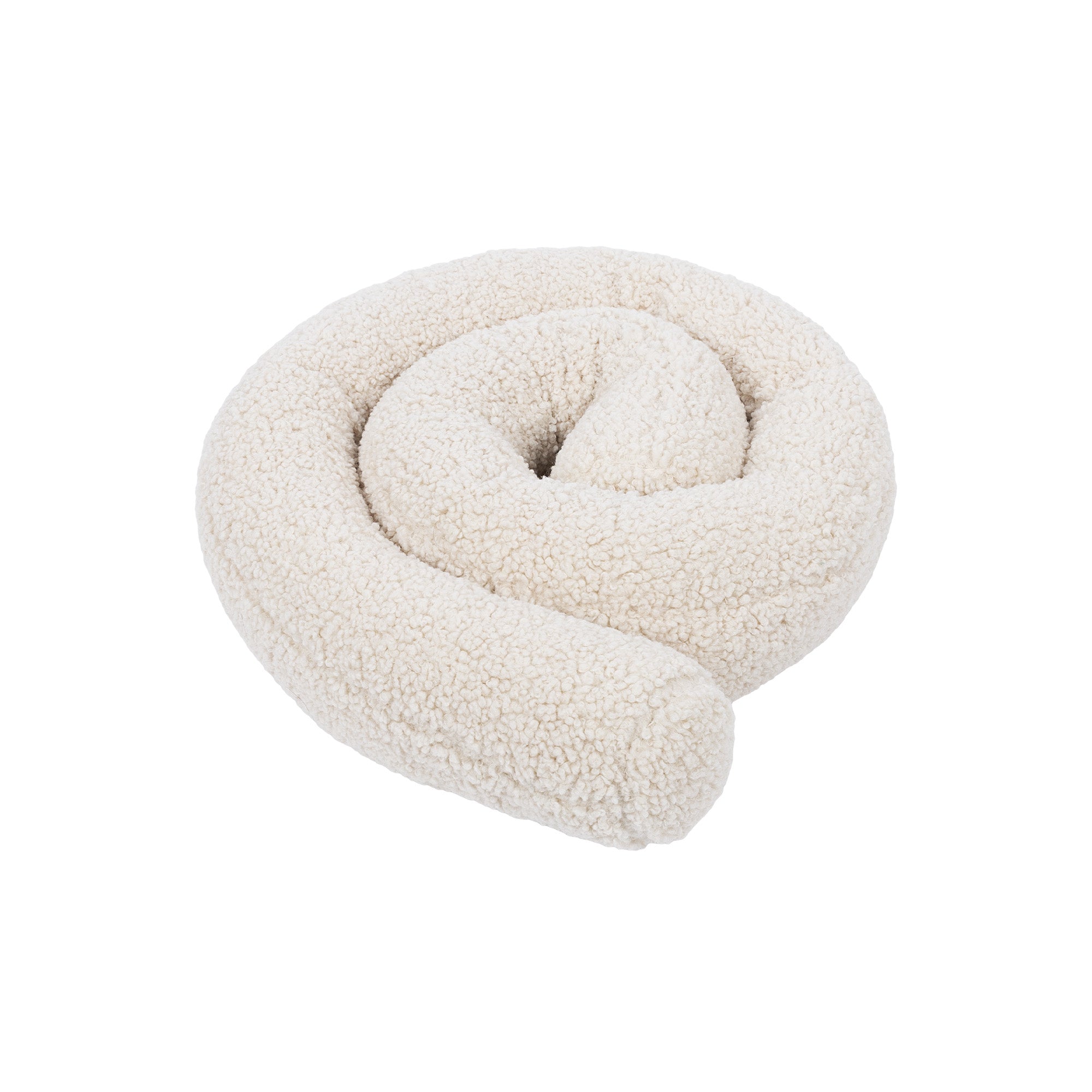 MeowBaby Bettschlange Bearly, 2 m - beige/creme