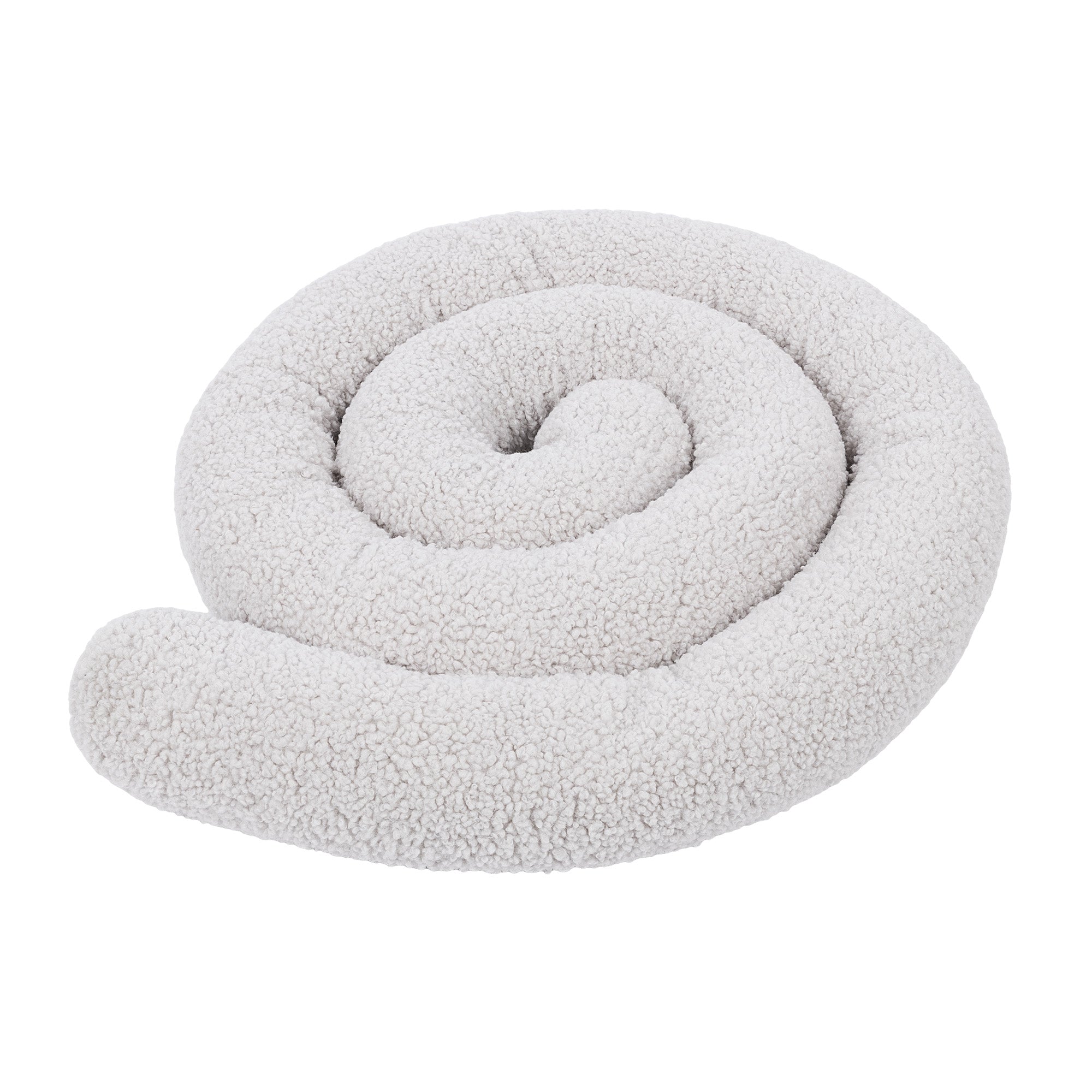 MeowBaby Bettschlange Bearly, 3 m - creme/weiß