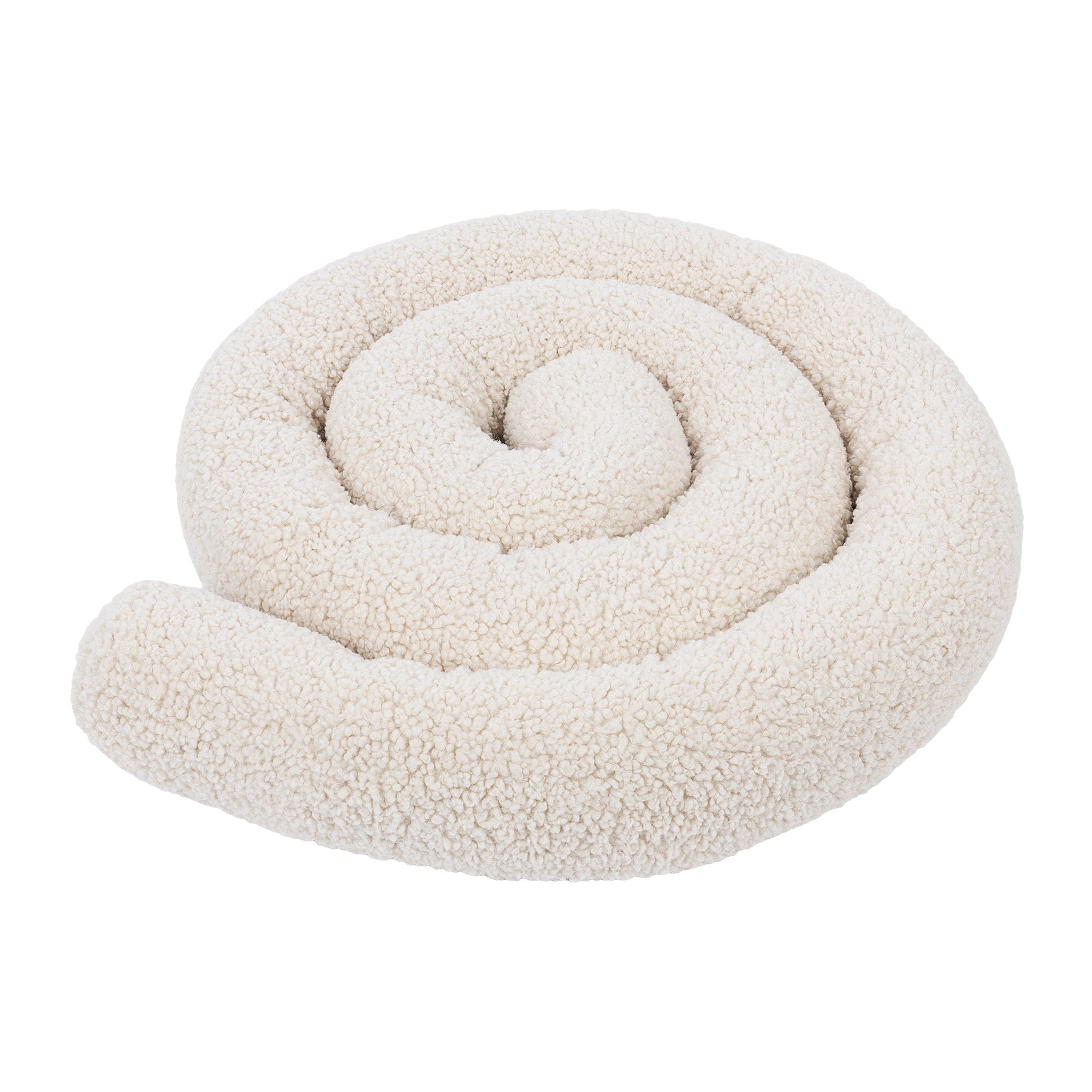 MeowBaby Bettschlange Bearly, 3 m - beige/creme