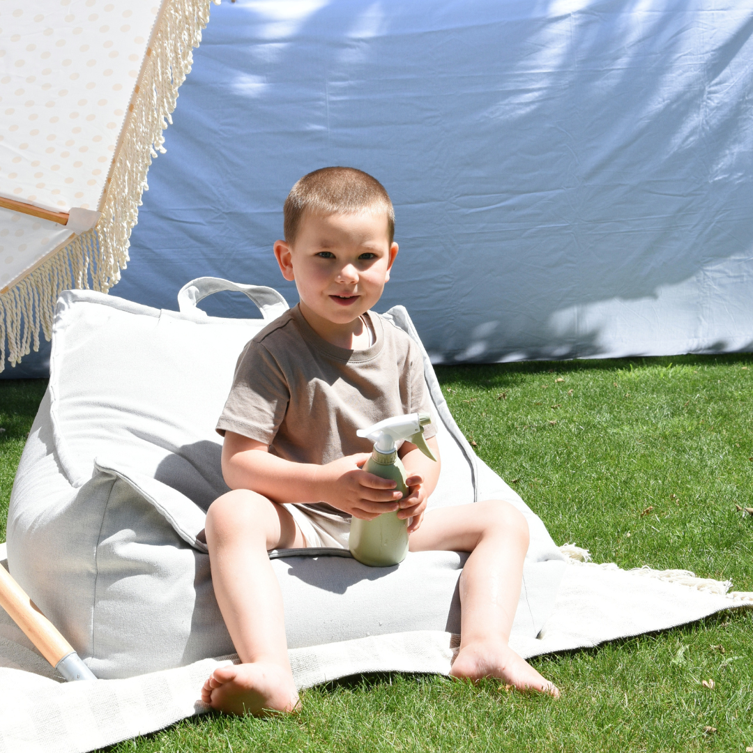 Outzy Sako Bag Oat Blush Beige - Bean Bag for Kids 