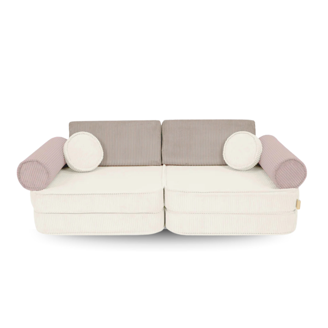 MeowBaby Spielsofa Ästhetik Cord - Latte Macchiato