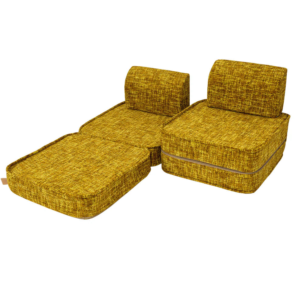 MeowBaby Spielsofa Mini Max Tangle - Honey Mustard
