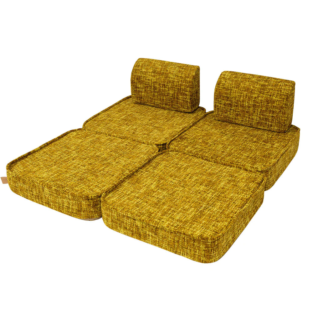 MeowBaby Spielsofa Mini Max Tangle - Honey Mustard
