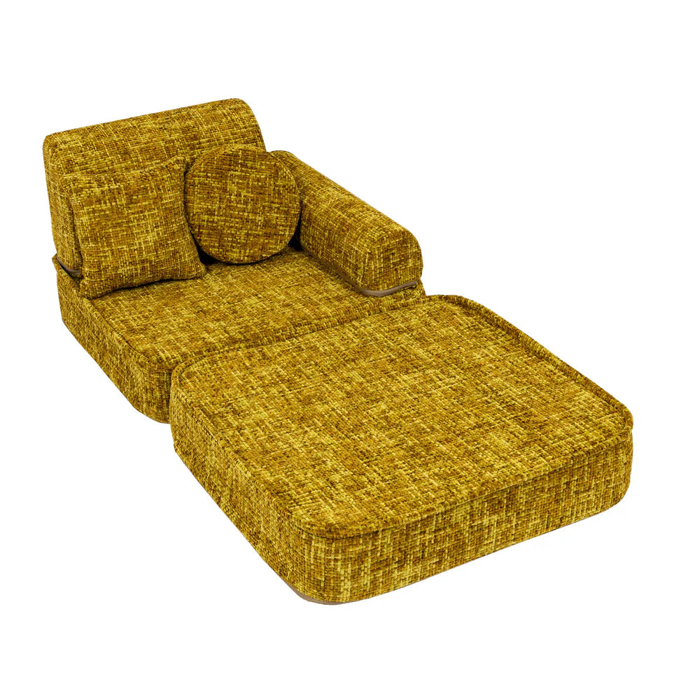 MeowBaby Spielsofa Mini Max Tangle - Honey Mustard