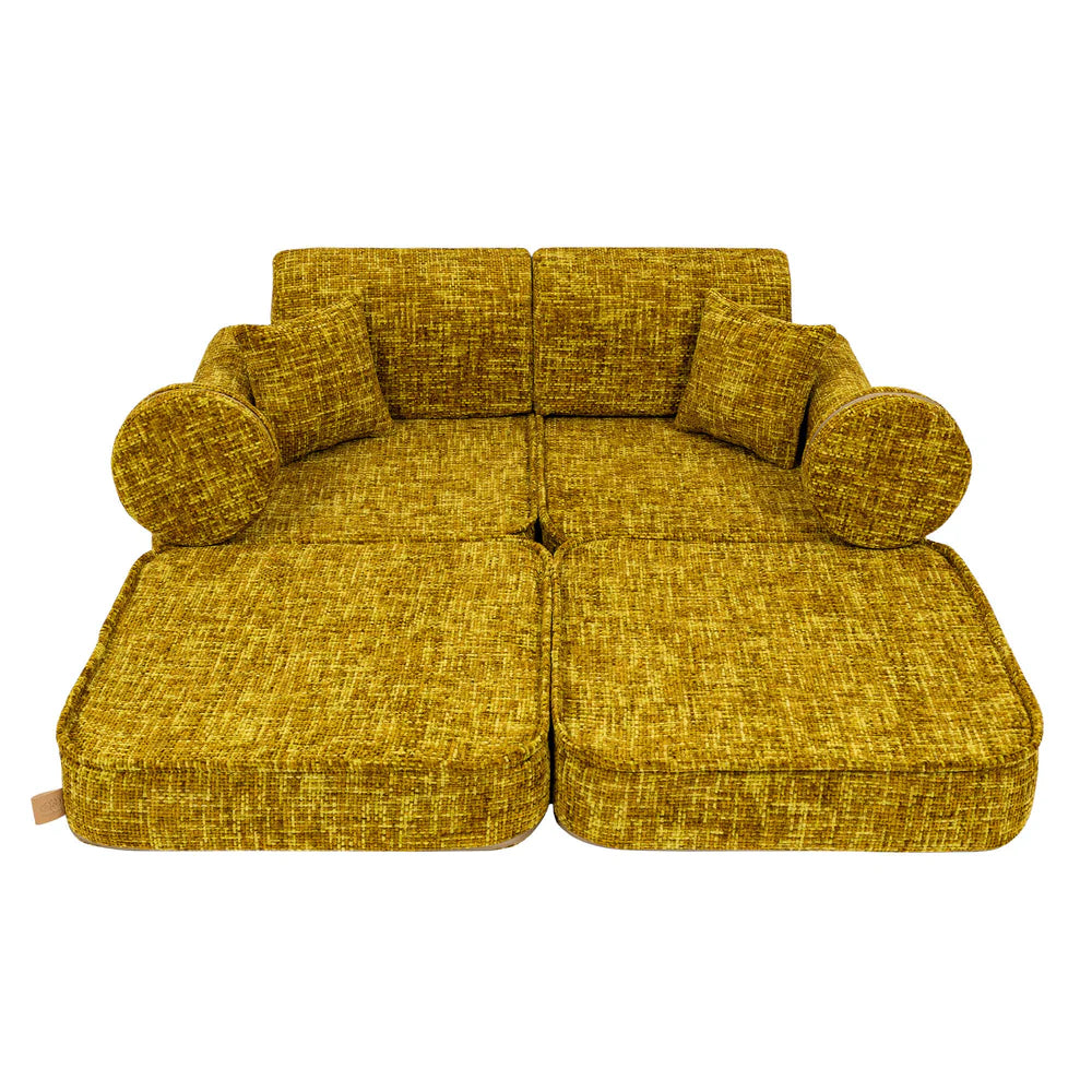MeowBaby Spielsofa Mini Max Tangle - Honey Mustard