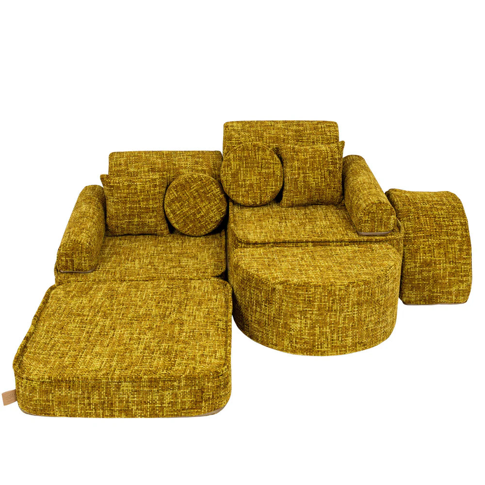 MeowBaby Spielsofa Mini Max Tangle - Honey Mustard