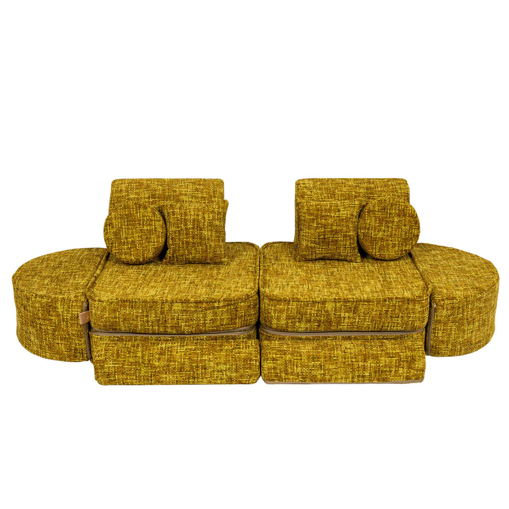 MeowBaby Spielsofa Mini Max Tangle - Honey Mustard