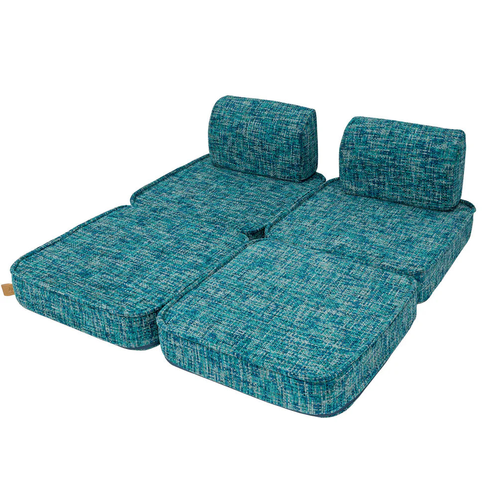 MeowBaby Spielsofa Mini Plus Tangle - Lagoon Blue