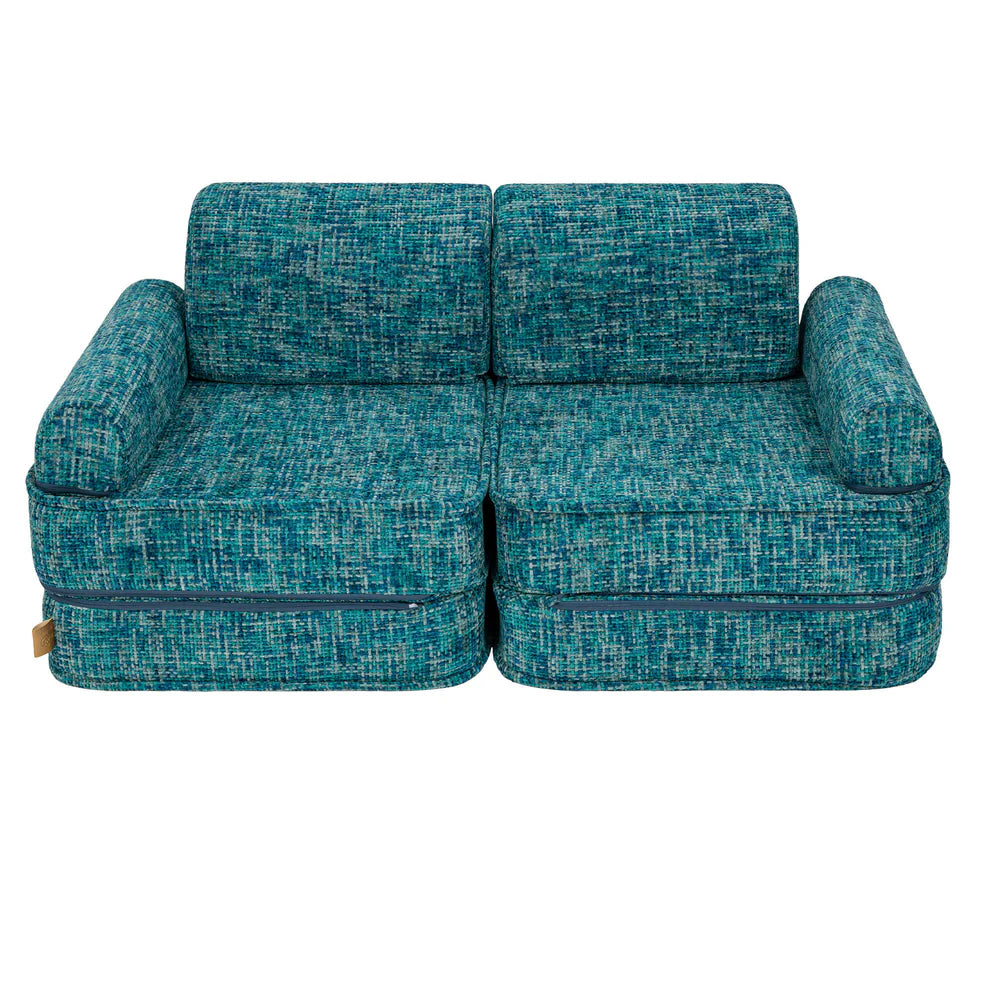 MeowBaby Spielsofa Mini Plus Tangle - Lagoon Blue