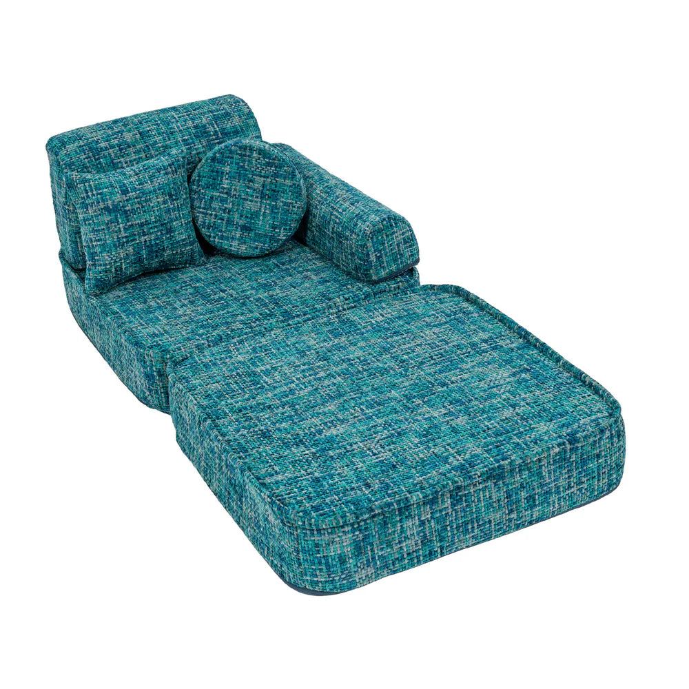 MeowBaby Spielsofa Mini Plus Tangle - Lagoon Blue