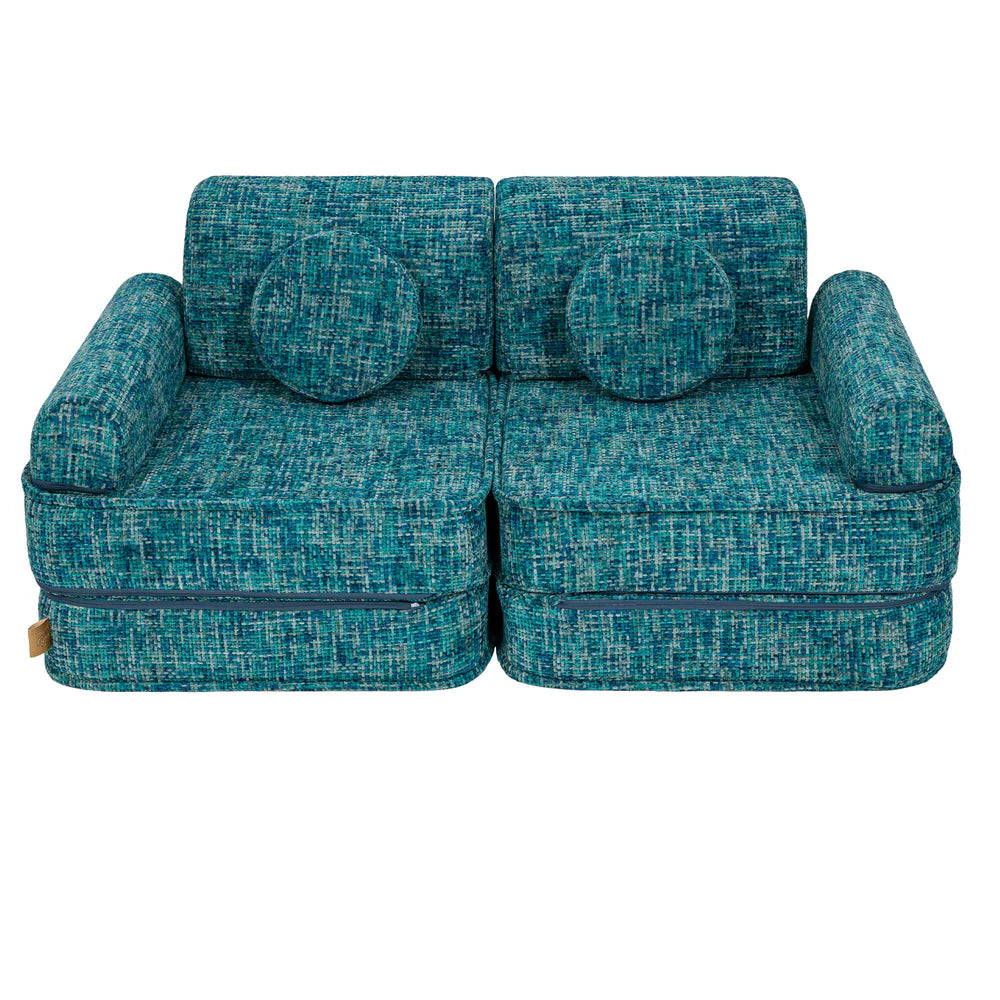 MeowBaby Spielsofa Mini Plus Tangle - Lagoon Blue