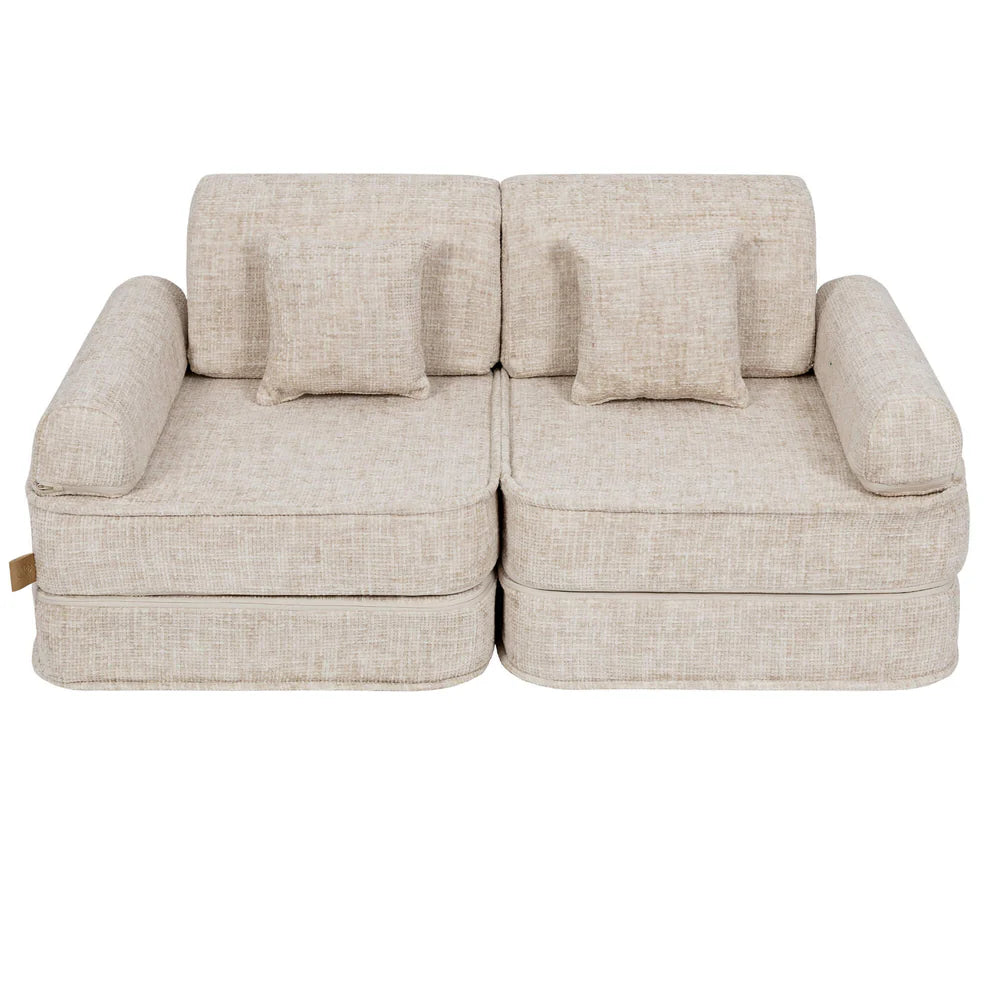 MeowBaby Spielsofa Mini Max Tangle - Marshmallow Beige