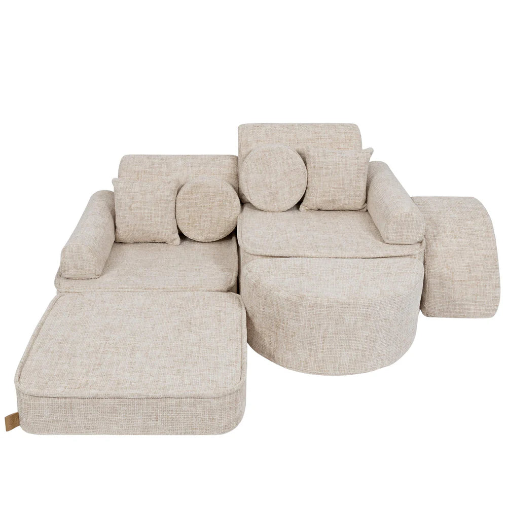 MeowBaby Spielsofa Mini Max Tangle - Marshmallow Beige