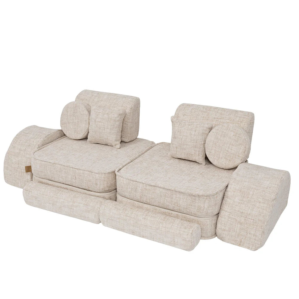 MeowBaby Spielsofa Mini Max Tangle - Marshmallow Beige