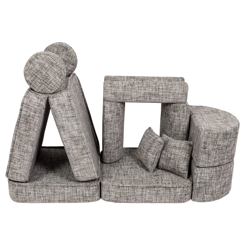 MeowBaby Play Sofa Mini Max Tangle - Moon Grey