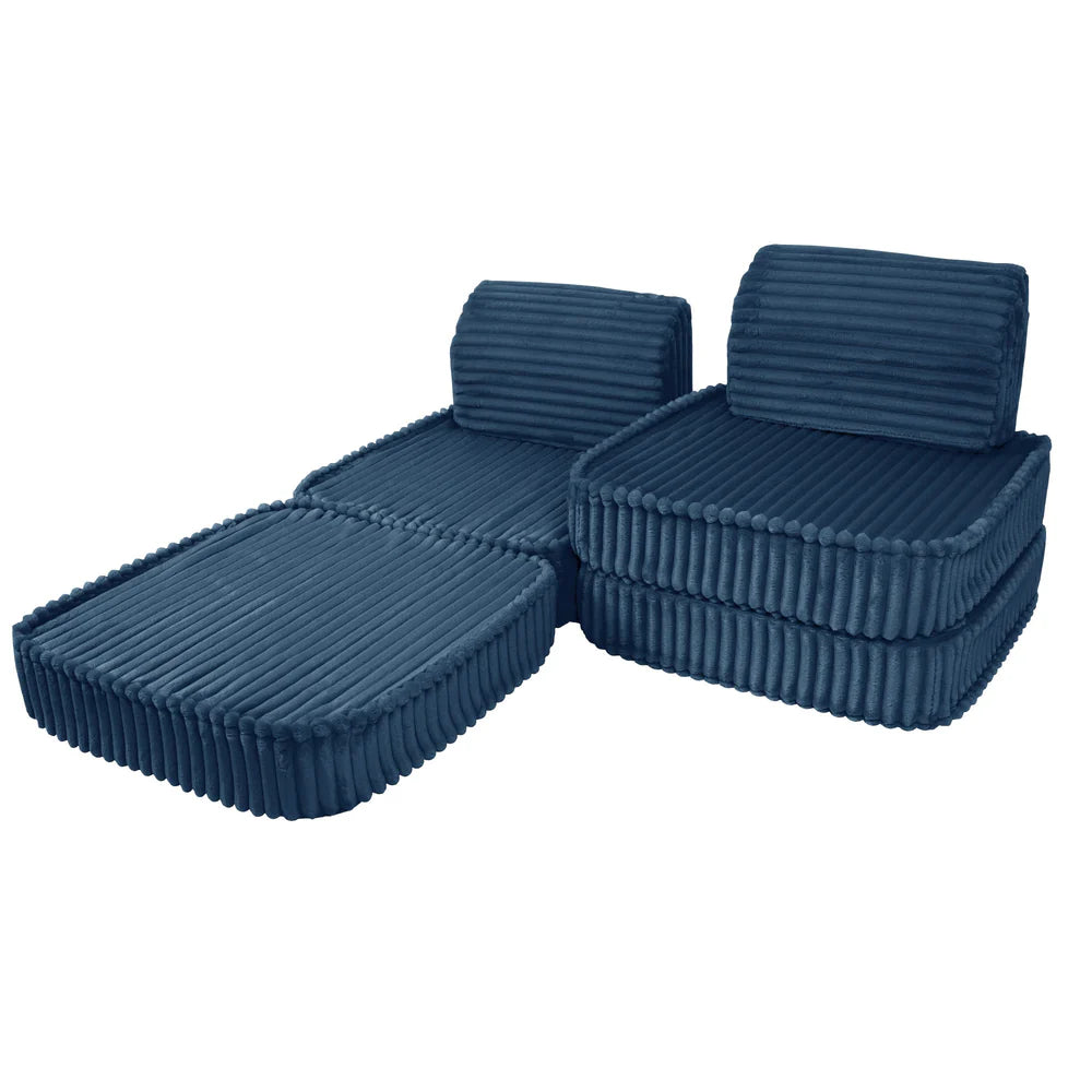MeowBaby Spielsofa Mini Max Churros - Midnight Blue