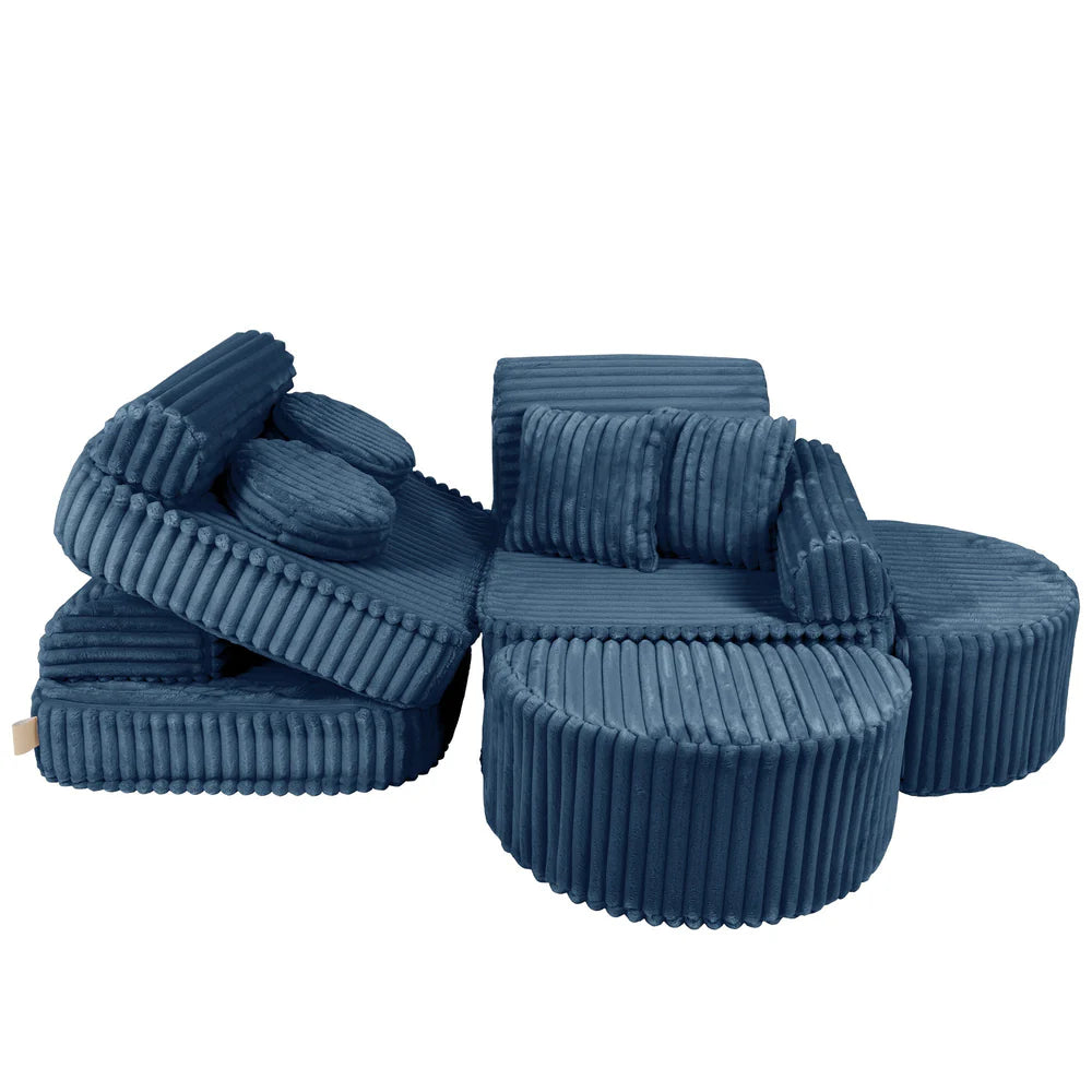 MeowBaby Spielsofa Mini Max Churros - Midnight Blue