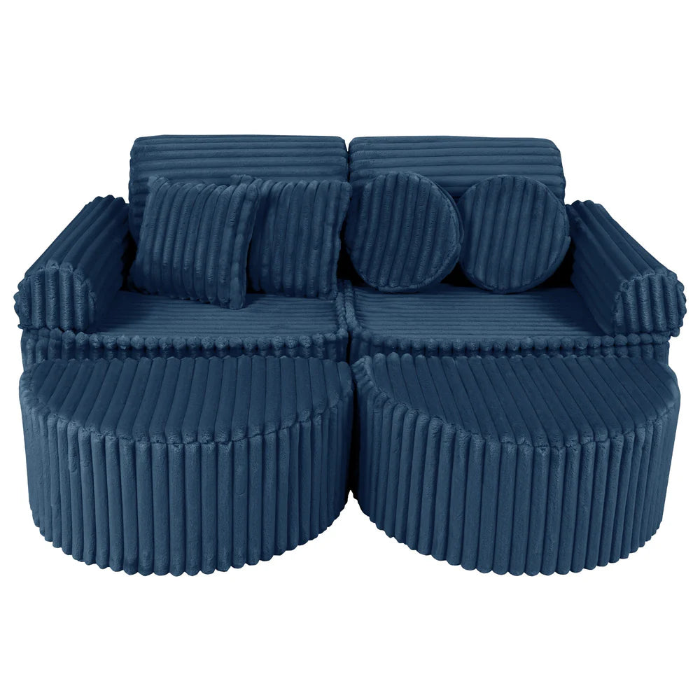 MeowBaby Spielsofa Mini Max Churros - Midnight Blue