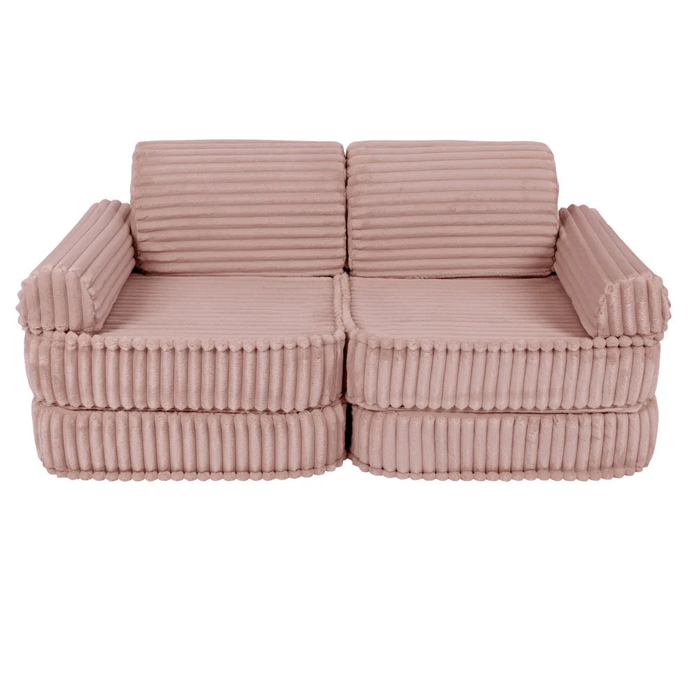 MeowBaby Spielsofa Mini Plus Churros - Ruby Chocolate Pink