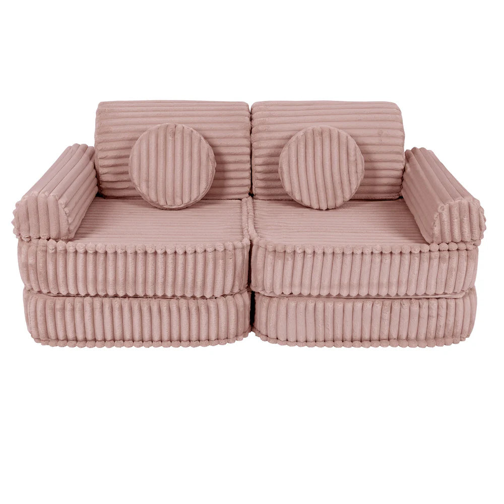 MeowBaby Spielsofa Mini Plus Churros - Ruby Chocolate Pink