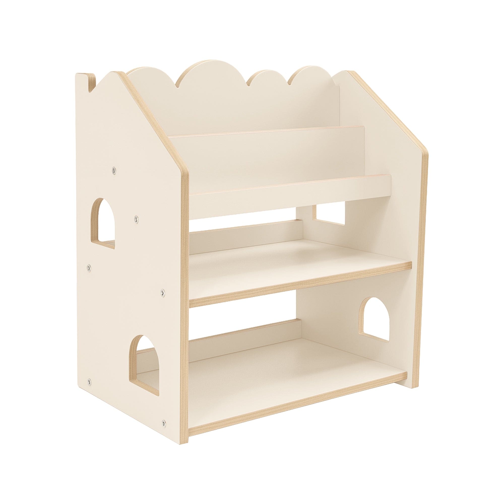 MeowBaby 2-in-1 Montessori-Bücherregal Cloudy